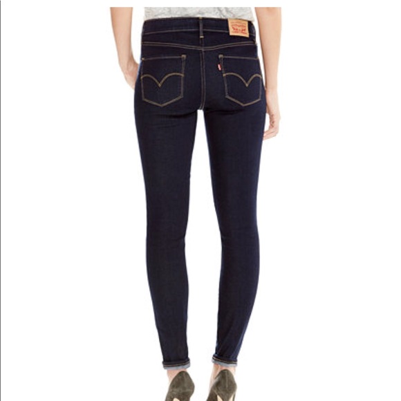 levi's 311 shaping skinny jeans black